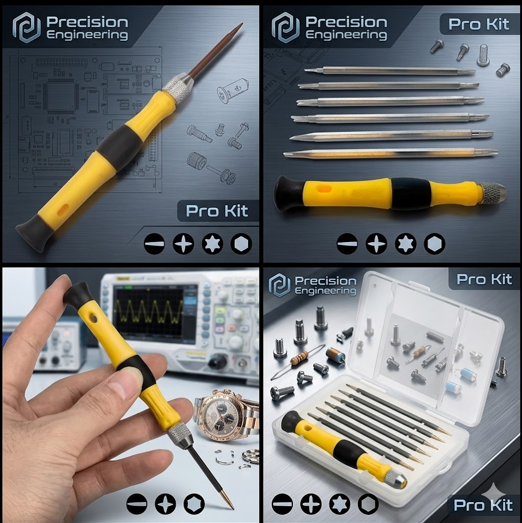 Kit Jogo De Chaves Precisão Torx 12 Peças P Celular Ak-5305