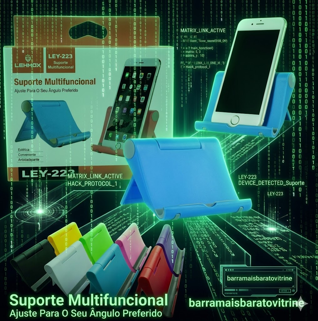 Suporte para Celular de Mesa - Lehmox LEY-223