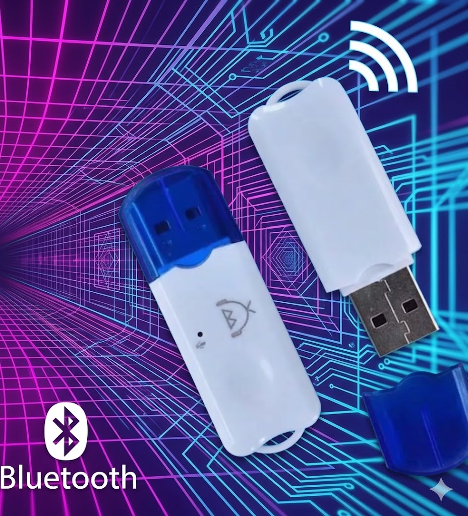 Adaptador Receptor Bluetooth Usb Som Musica Carro Celular
