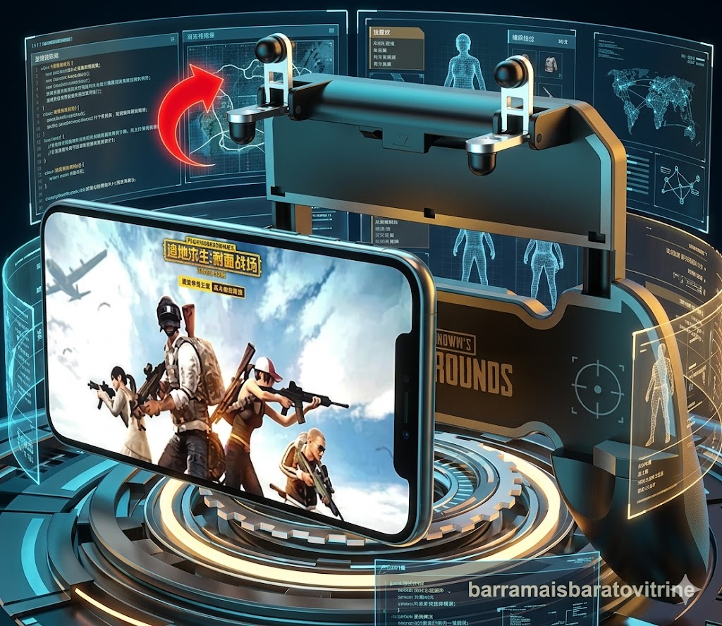 Manete Gamepad Controle Mobile Para Celular Pubg Freefire