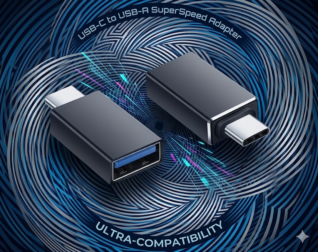 Adaptador OTG TIPO-C Para USB Fêmea
